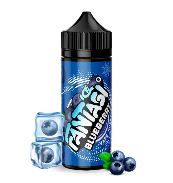  Blueberry Ice Nic Salt E-Liquid by Fantasi 100ml 